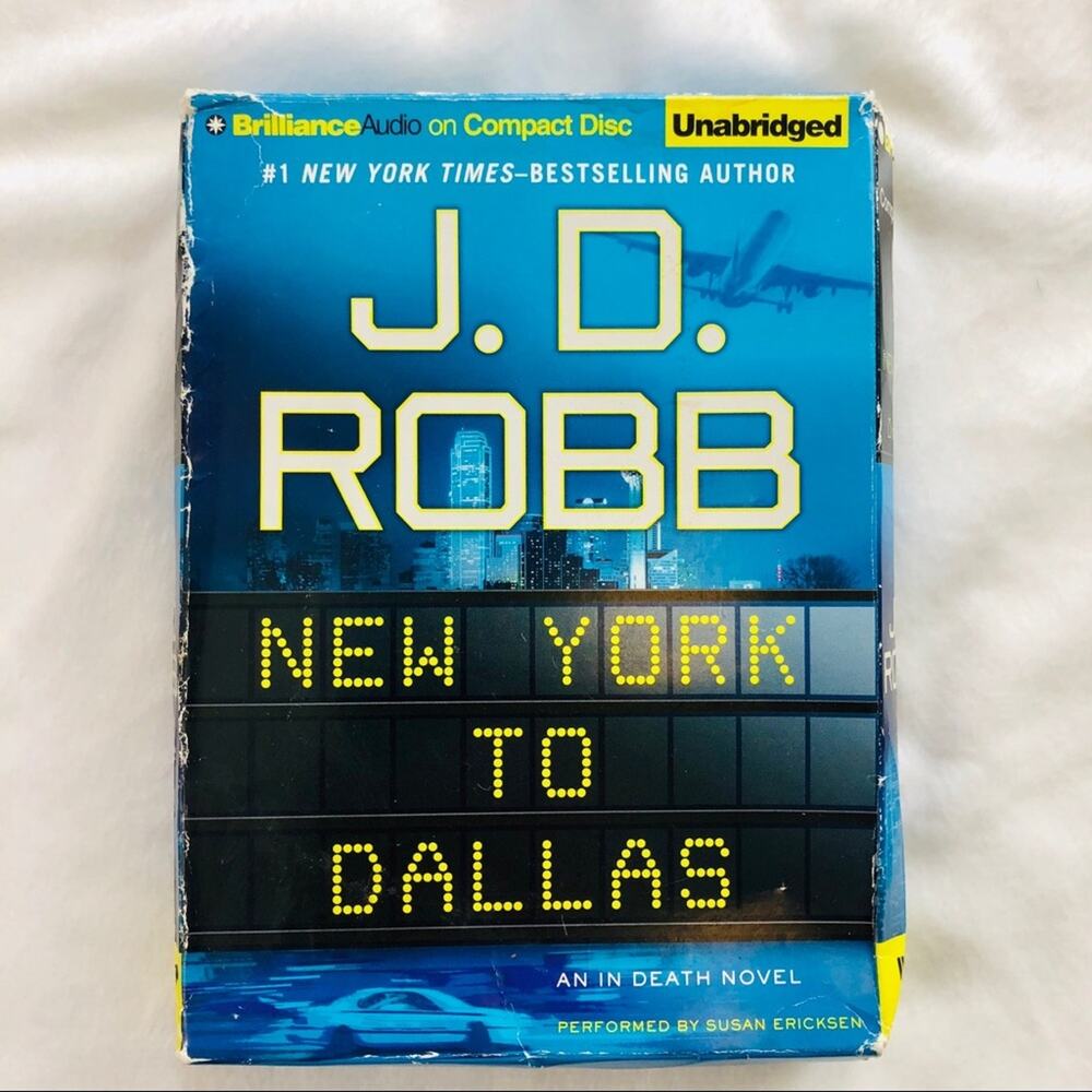 JD Rob New York to Dallas unabridged CD Set - Picture 7 of 9